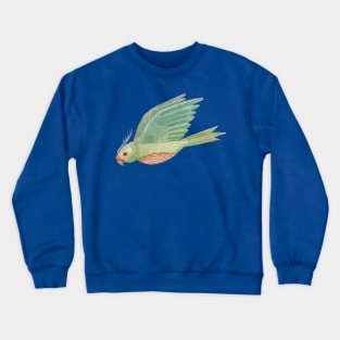 Parrot in Flight Crewneck Sweatshirt